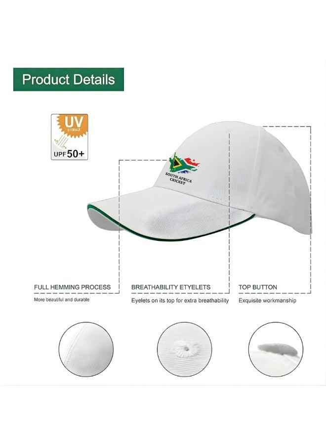 South Africa Sports Fans Combo Pack - Pack of 3 - Drawstring Bag, Hand Flag and Cap - South Africa Sports Enthusiasts Combo Pack - Ideal for Sports Matches and Events - Image 5